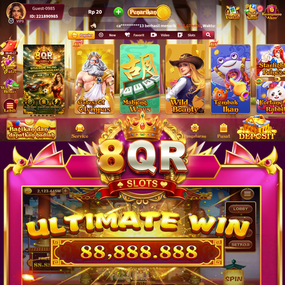 8QR - Unduh 8qr Akun Aman Terbaru