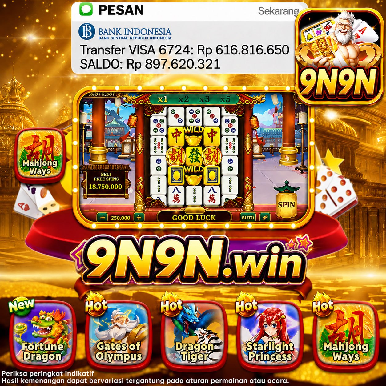 Tampilan kedua 9n9n