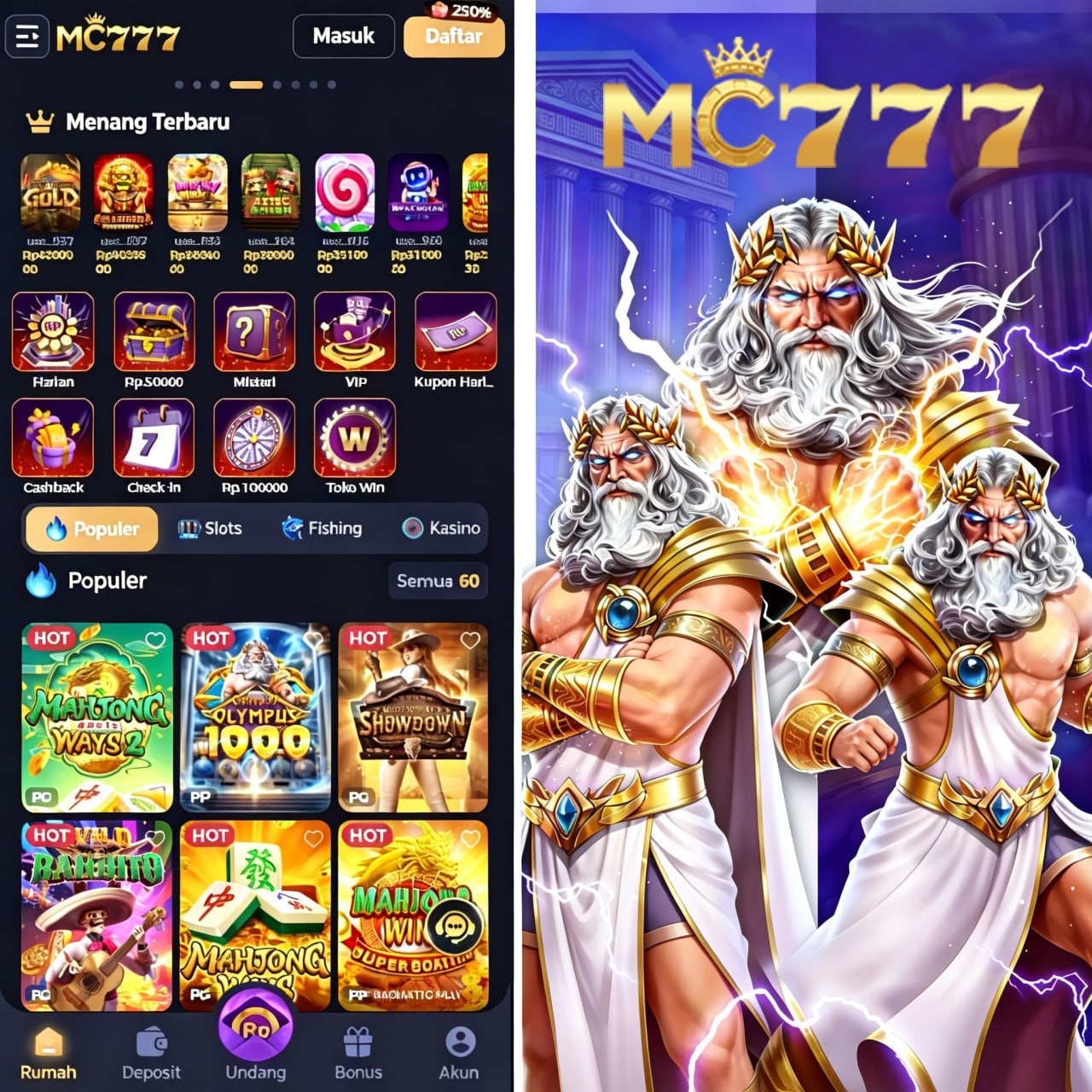 MC777 - Login mc777 Akun App Aman 💎
